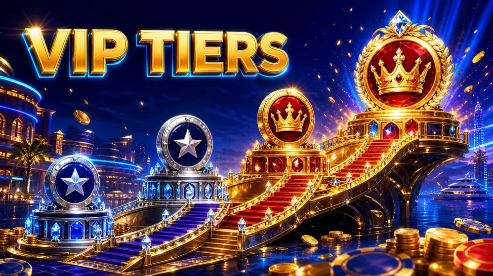 loyalty tier ladder with four ascending levels